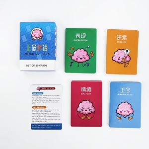 Mindful Talk : jeu de société personnalisé pour les fêtes, impression sur mesure, cadeau de Noël, jeu de cartes de haute qualité, communication, émpathie, brise-glace - Product Image 3