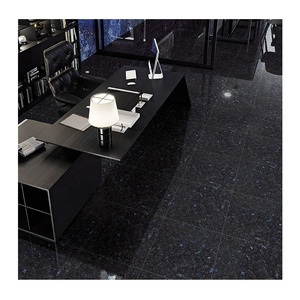 Gạch Sứ Đá Cẩm Thạch Gốm Phòng Tắm Gạch Sứ Bóng Siêu Đen - Product Image 3