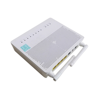 JUQU H1S-3 GPON X-PON FTTH SC UPC Glasfaser-Ausrüstung 1GE+3FE+Tel+USB Englische Version ONU WLAN-Router