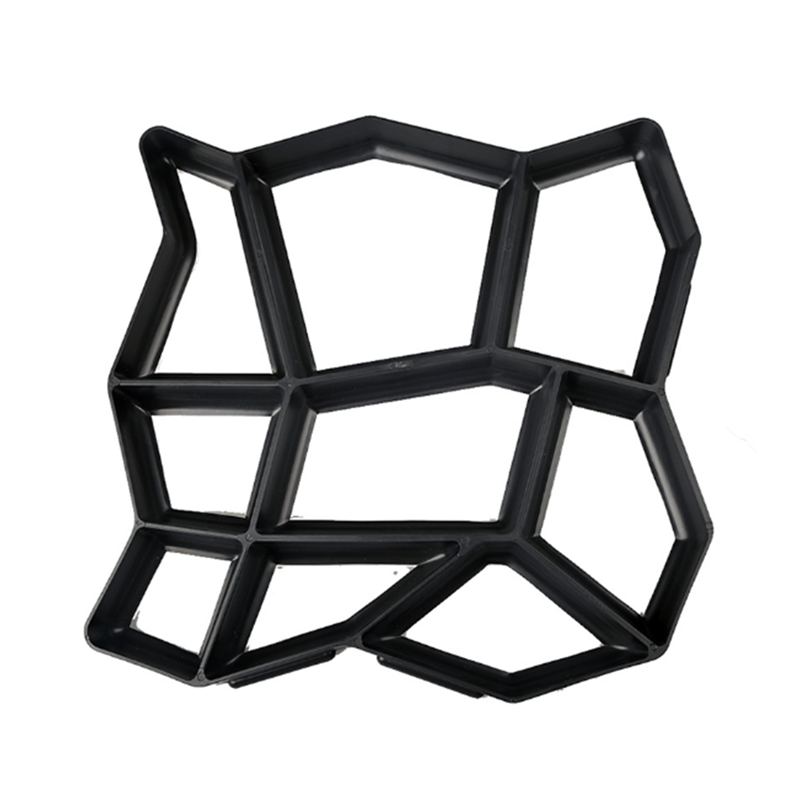 DIY дорожки мостовой укладки цемент пресс-формы, многоразовые бетонная пресс-форма для изготовления дорожки, ступенькой асфальтоукладчик