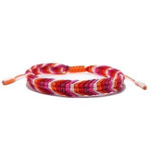 Bisexual Pansexuality LGBT Proud Love Muñequera Pulsera Transgénero Cuerda Pulsera Arco Iris Lesbiana Pulsera para Mujeres Hombres - Product Image 6