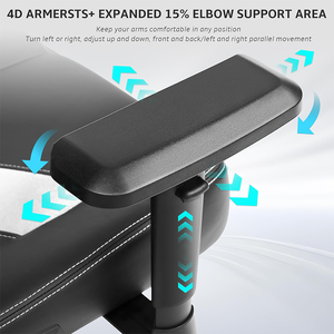 Silla Gaming Ergonómica de Alta Calidad para Streamers con Mecanismo de Rana <span class=keywords><strong>y</strong></span> Asiento Giratorio - Product Image 6