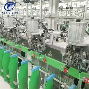 Chenille hemat energi kecepatan tinggi mesin pembuat benang dengan cincin memutar gilingan berputar lini produksi berputar - Product Image 3