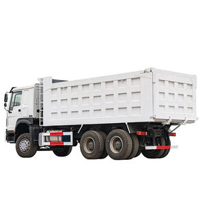 รถดัมพ์ SinoTruck HOWO 371 รุ่นใหม่ ขายดี รถบรรทุก 6x4 สำหรับงานก่อสร้างและขนส่ง มาตรฐานยูโร 2  โครงสร้างเหล็ก  สะพานเหล็ก - Product Image 4