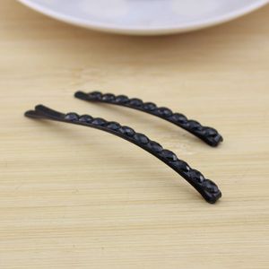 Black Diamond Hair <b>Clip</b> BB <b>Clip</b> 12 Cm Alloy Women Daily Use Hair Accessory for Bangs <b>E</b>-commerce Gift Wholesale - Product Image 2
