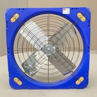 50/54 Zoll Rinder-Kühlventilator Industrieller Axialventilator für Milchviehbetriebe zur Belüftung & Hitzebelastungsreduzierung