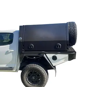 1800*1800mm General Purpose Aluminum Powdercoat Dual/Single/Extra Cab Ute Tray/canopy With Trundle Drawer Drop Down Sides