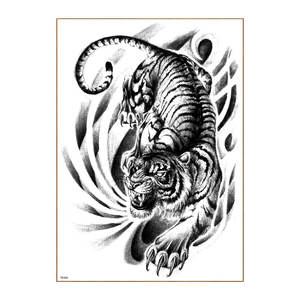 <span class=keywords><strong>Tatuajes</strong></span> Temporales Grandes <span class=keywords><strong>para</strong></span> Espalda Completa <span class=keywords><strong>para</strong></span> Hombres, Diseños Geniales de <span class=keywords><strong>Serpiente</strong></span>, Dragón, Ganesha, Tigre, Adhesivo de Tatuaje Impermeable - Product Image 2