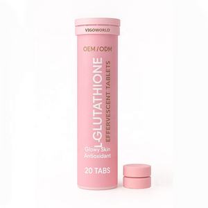 วีโก้ แอล-กลูตาไธโอน 500 มก. เม็ดฟู่ผสมวิตามินซี อี และกรดไฮยาลูโรนิก อาหารเสริมบำรุงผิวใสสำหรับผู้หญิง - Product Image 1