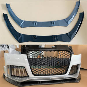 TTRS <span class=keywords><strong>TTS</strong></span> TT 8J becquet de lèvre avant fibre de carbone voiture de sport convertible 08-14 pour <span class=keywords><strong>Audi</strong></span> TT transfert d'eau PVA pare-chocs avant - Product Image 2