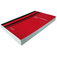 Carnet de reçus en promotion 80g, papier de caisse proforma, livre de factures dupliquées en deux feuillets