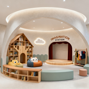<span class=keywords><strong>Design</strong></span> d'Interni Moderno per Centro di Apprendimento Precoce con Grafica per Bambini e Prescolare - Product Image 4
