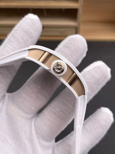 Reloj Mecánico Automático de Cerámica Moissanite Tourbillon, Elegante, Casual, Lujoso y de Alta Calidad para Hombre y Mujer - Product Image 4