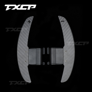 Paletas de Cambio Magnéticas para Volante de Coche <span class=keywords><strong>Ford</strong></span> Bronco Raptor Wildtrak Big Bend 2022-2024, Paletas de Cambio de Fibra de Carbono - Product Image 4