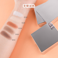 Poudre pressée haute définition correcteur à couverture totale palette unique contour maquillage végétalien correcteur de marque privée