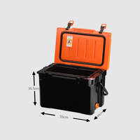 Glacière isotherme de pique-nique télescopique de 25QT à prix réduit avec poignée Glacière rotomoulée