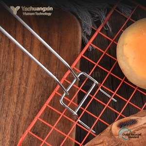 Stainless Steel Three Pronged <b>BBQ</b> Fork Camping Cooking <b>Tool</b> Modern Design For Outdoor Use - Product Image 4