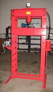 <span class=keywords><strong>Prensa</strong></span> Hidráulica de Taller de <span class=keywords><strong>50</strong></span> <span class=keywords><strong>Toneladas</strong></span> con Bomba Doble, Manivela y Manómetro - Product Image 2