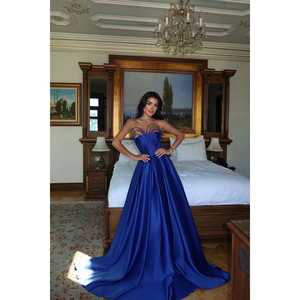 Vestido de Noche de Lujo Saks sin Tirantes, con Mangas Cortas y Cintura Impero, Talla XS, para Ocasiones Formales y Fiestas - Product Image 6