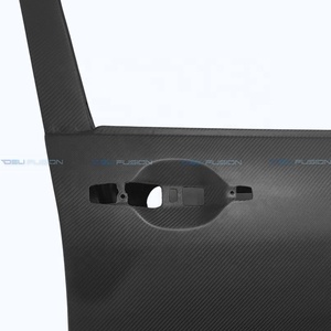 Panel de Carrocería de Fibra de Carbono de Doble Cara para Puerta Delantera de Mitsubishi Lancer Evolution EVO 8 CT9A 2003-2006 - Product Image 4
