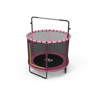 <span class=keywords><strong>Trampoline</strong></span> Zoshine pour enfants, <span class=keywords><strong>petit</strong></span> modèle, intérieur/extérieur, avec barre de maintien réglable, surface souple et <span class=keywords><strong>filet</strong></span> de protection pour l'entraînement sensoriel des bébés - Product Image 3