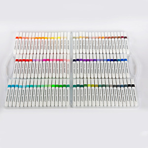 Marcadores Acrílicos <span class=keywords><strong>de</strong></span> 12/24/36/48/60/120 Colores <span class=keywords><strong>para</strong></span> Niños, Pintura a Base <span class=keywords><strong>de</strong></span> <span class=keywords><strong>Agua</strong></span> <span class=keywords><strong>para</strong></span> Estudiantes con Tinta Permanente, Colores Opacos Apilables - Product Image 5