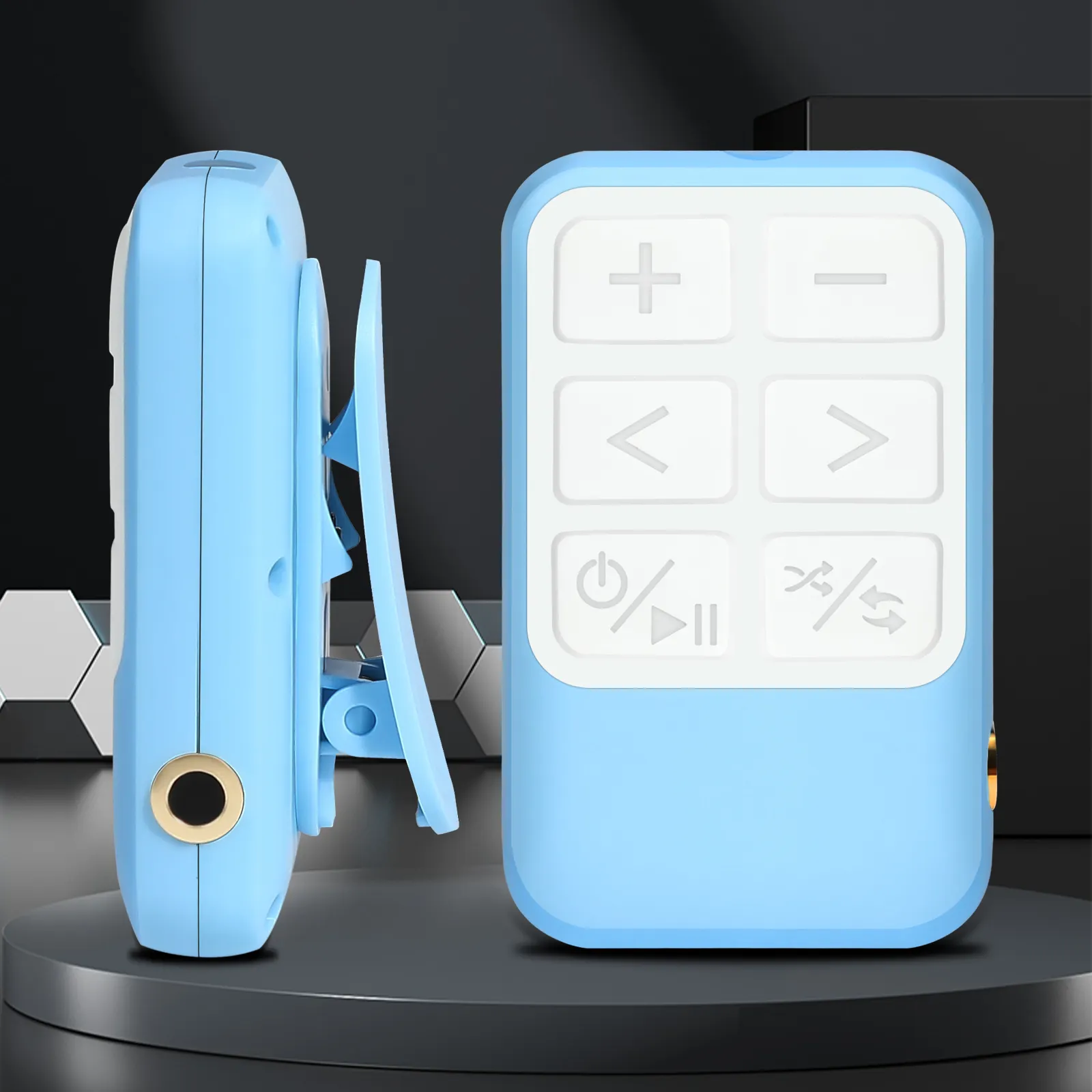 X18 Fashion Portable Mini Clip MP3 Player Sports Music Player HiFi MP3 Walkman for Study Class