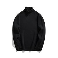 Pull en tricot Jacquard à col montant pour homme, vêtement d'hiver de styliste personnalisé