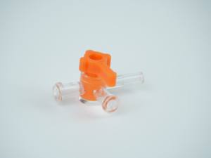 صمام تحكم هوائي بلاستيكي ثلاثي الاتجاهات للحقن مع قفل لوير لأنابيب بقطر خارجي 2.5/2.7 مم، بيع بالجملة مباشرة من مصنع جيانغسو - Product Image 2