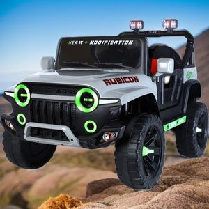 Auto elettrica per bambini con telecomando, auto giocattolo a quattro ruote può sedersi sulle persone, passeggino per bambini - Product Image 2