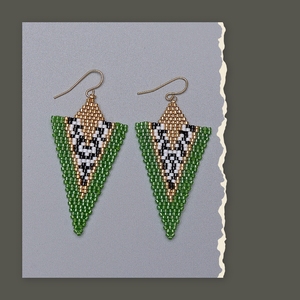 Fashionable Pure Handcrafted Bohemian Drop <b>Earrings</b>-Customizable Minimalist Design 24K <b>Gold</b> Plated for Trendy Outfits - Product Image 2