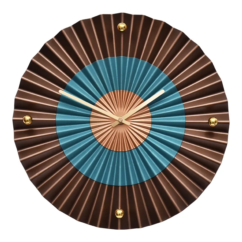 14 inç İskandinav oturma odası basit yaratıcı yuvarlak konsept saat renk özelleştirilmiş duvar dekorasyonu dijital duvar saati