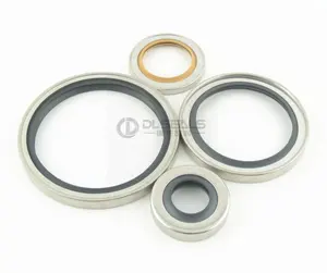 35x47x7 PTFE SS304 con dấu quay trục đôi môi con dấu dầu Vòng Thủy Lực Piston con dấu dầu - Product Image 1