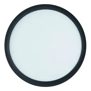 Lámpara de Techo LED de Superficie de 12 W, Blanco Frío 6500 K, Cuerpo de Aluminio, Cubierta de Plástico, 220 mm de Diámetro, Diseño Minimalista para Hogar y Oficina - Product Image 1