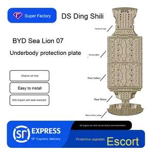 Pour 2024 Sealion07 EV Plaque <span class=keywords><strong>de</strong></span> protection du châssis du véhicule complet, installation facile avec trous <span class=keywords><strong>de</strong></span> montage du véhicule d'origine. - Product Image 6