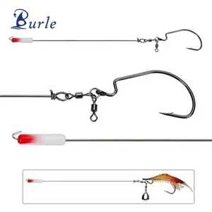 Aparejos de pesca de acero pesado Wild High-Performance Hook 12/0 16/0 Bull Rig para Nordic <span class=keywords><strong>Gallineta</strong></span> Black Drum Sharks Hecho en China - Product Image 1