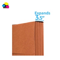 Carpeta de Archivo de Papel TCS de 230 g/m², Tamaño Carta, con Impresión UV de Color Brillante y Logotipo Personalizado Ecológico, Fabricada en China