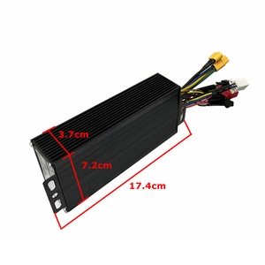 48-52V 2000W MTX39 リアホイール BLDC ダイレクトハブモーター Eバイクコンバージョンキット 40Aコントローラー付き 電動モーターキット 自転車改造用 - Product Image 4