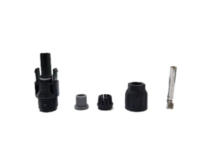 1000V 30A <span class=keywords><strong>DC</strong></span>ソーラーパワーシステムアダプターPCハウジングIP67防水オス<span class=keywords><strong>1</strong></span>ピンPVコネクタプラグ12AWGケーブル2.5/4.0/6.0mm - Product Image 5