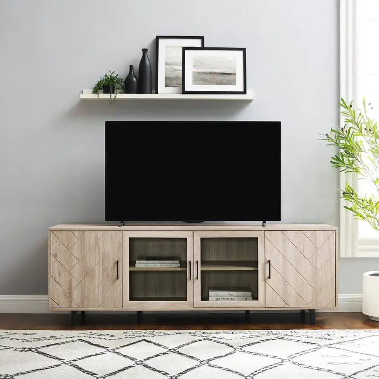 Мебельная приставка для дома, гостиницы, медиаприставка, новый современный дизайн, роскошный деревянный ТВ-блок, подставка для шкафа