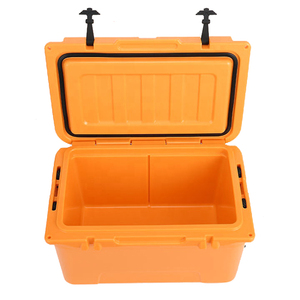 Glacière isotherme de <span class=keywords><strong>camping</strong></span> en plein air rotomoulée en LLDPE de 45 L, glacière en plastique réutilisable, glacière à vin, à nourriture, à canettes, chariot de voyage personnalisé avec dessin animé - Product Image 4