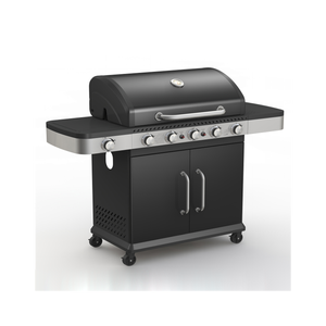 Commercial Outdoor <b>Grill</b> High Quality 6 Burner Cast Iron Smokeless <b>Bbq</b> Gas <b>Grill</b> - Product Image 2