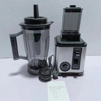 JEWIN 3L Mixeur de cuisine multifonctionnel 2-en-1 en acier inoxydable pour la maison, presse-agrumes et mixeur, appareil de cuisine