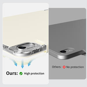 Kenke Premium a prueba de golpes funda magnética transparente para iPad Auto Sleep Wake Case con portalápices incorporado para iPad 10 10,9 pulgadas - Product Image 5