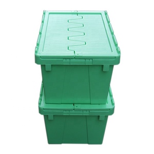 Joinjoin — boîte de rangement plastique empilable, nid portable de haute qualité, fourre-tout pour le stockage et le <span class=keywords><strong>Transport</strong></span>, conteneurs à couvercle montés - Product Image 6