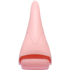 Système de massage facial à rouleaux de glace rose avec technologie de refroidissement cutané, prise US, pour les yeux et les joues, soins de la peau à domicile - Product Image 5