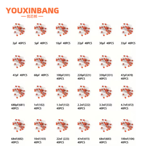 1900pcs Mega thành phần điện tử Kit bao gồm cả loại + tụ điện + Điện trở + LED + bóng bán dẫn + DC Jack cắm + PCB + opamp - Product Image 5