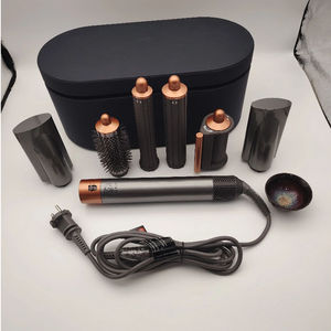 US EU Entrepôt <span class=keywords><strong>Professionnel</strong></span> HS05 Air Wrap Cheveux Bigoudi Automatique Salon Multi Styler Complet Long Fers À Friser - Product Image 1