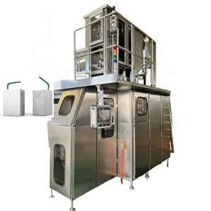 Aseptic Juice Brick Carton Filling Machine