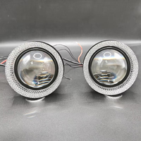 Anneaux halo RGB 12V super lumineux IDISON 5D-25O de 2,5 pouces, couvre-phare décoratif pour tous les véhicules